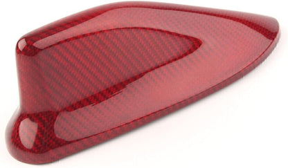 ya 4 8.14 Red Carbon Fiber shark fin Antenna Decorative Cover for Subaru BRZ for Toyota 86