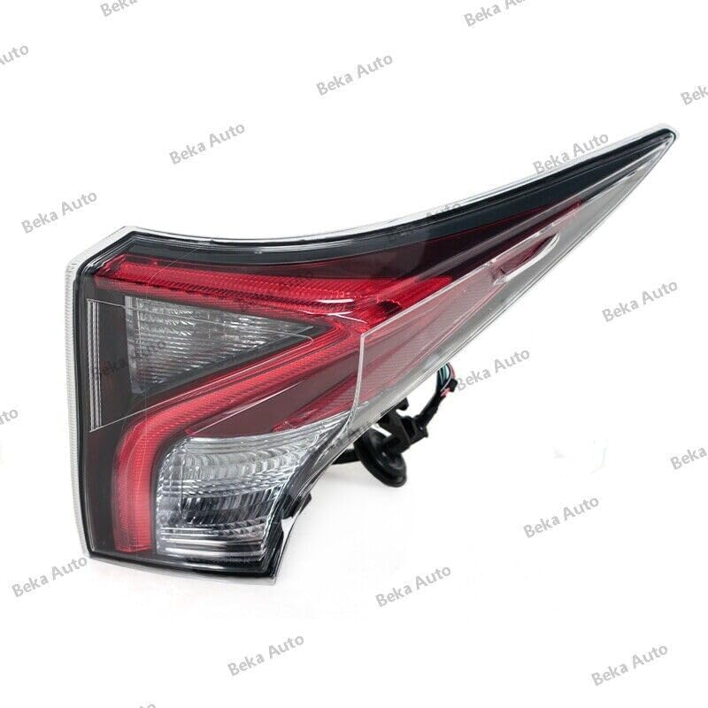 ya 4 8.24 baidi 1pcs Right Hand for Toyota Prius 2016 2017 LED Upper Tail Light Assembly Driver Side 