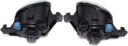 ya 10 9.16 zhengce 2pcs Clear Lens Fog Lights For 15-17 for Nissan Versa w/Bezel Wiring Switch