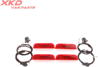 ya 4 8.24 baidi Door Warning Light w/Cable Set for VW Rabbit for JETTA for Golf MK5 MK6 for Passat B6