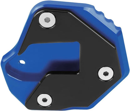 ya 2 8.15 Side Stand Enlarge Kickstand Pad Blue for Suzuki HAYABUSA GSX1300R 2008-2021