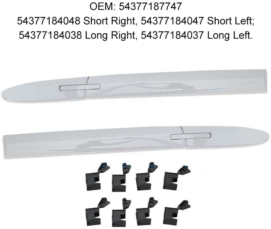 ya 2 8.15 Convertible Roof Top Hinge Cover Left + Right Clips For E93 335i 430i-M4 F83
