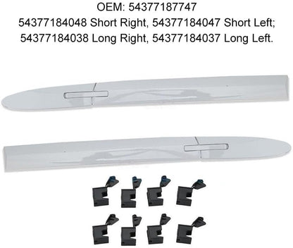 ya 2 8.15 Convertible Roof Top Hinge Cover Left + Right Clips For E93 335i 430i-M4 F83