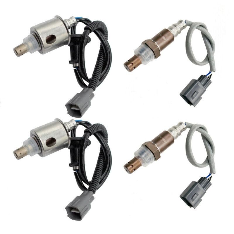 ya 4 8.10 4PCS Oxygen O2 Sensor Fit for Lexus 2006-2007 IS250 2.5L RWD Upstream+Downstream