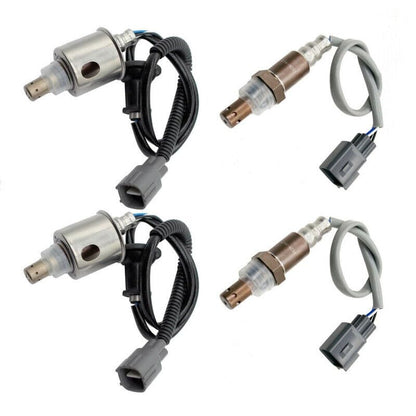ya 4 8.10 4PCS Oxygen O2 Sensor Fit for Lexus 2006-2007 IS250 2.5L RWD Upstream+Downstream