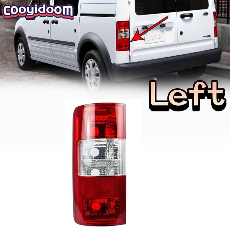 ya 4 8.10 Left Rear Tail Light Brake Assembly for Ford Transit Connect 2010-2012, 2013