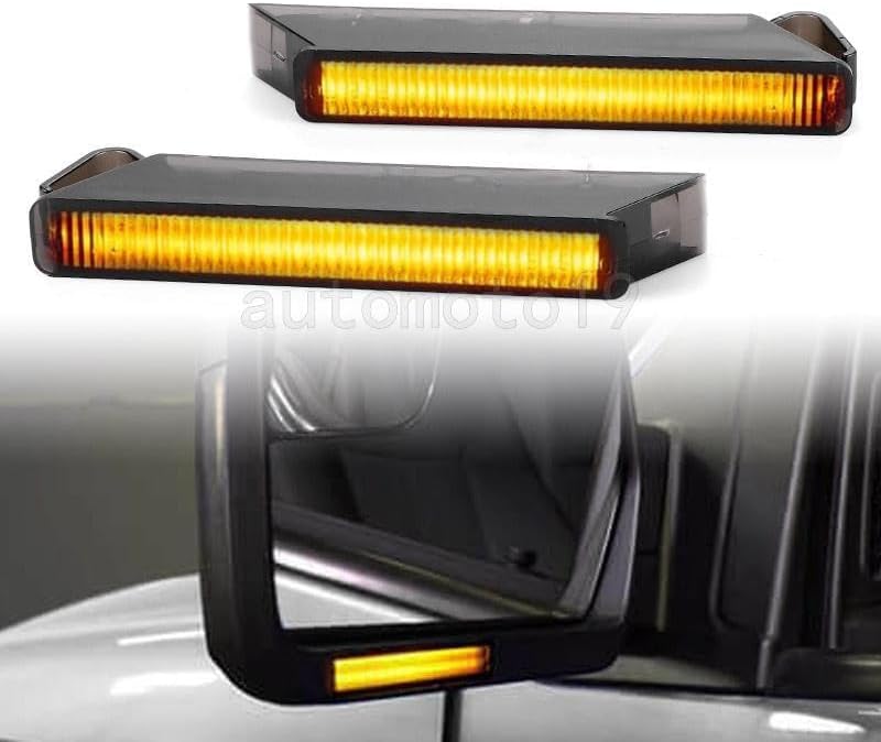 ya 11 9.14 baidiLED Side Mirror Sequential Under Turn Signal Light Lamp for Ford F-150 2004-2014