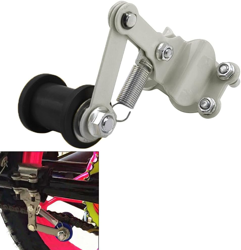 ya 4 8.8.2 Bolt On Chain Tensioner & Roller Adjuster Motorcycle ATV Dirt Bike Universal