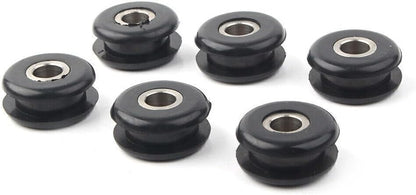 ya 4 8.10 6pcs Gas Fuel Tank Mounts For Harley Softail FXWG Gas Tank Mount Rubber Grommet