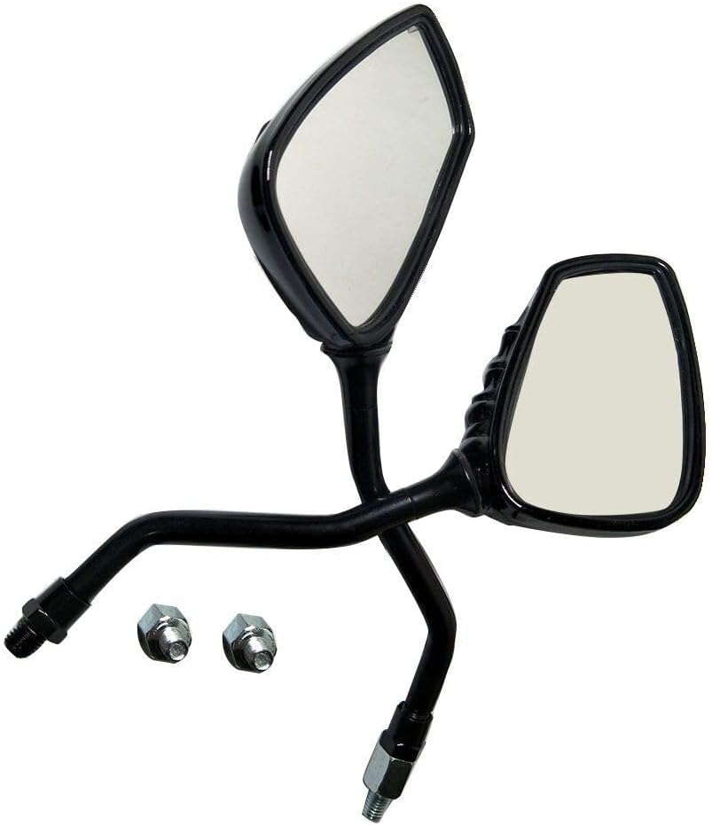 ya 14 9.20 zhengce Motorcycle Bike Rearview Mirrors Skull Hand Claw for Kawasaki KZ1000A KZ100-1