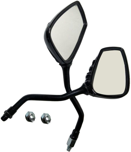 ya 14 9.20 zhengce Motorcycle Bike Rearview Mirrors Skull Hand Claw for Kawasaki KZ1000A KZ100-1