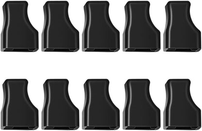 ya 14 9.20 baidi 10 Pcs Coffee Syrup Pump Head Cover Dispenser Silicone Cap Black for-1