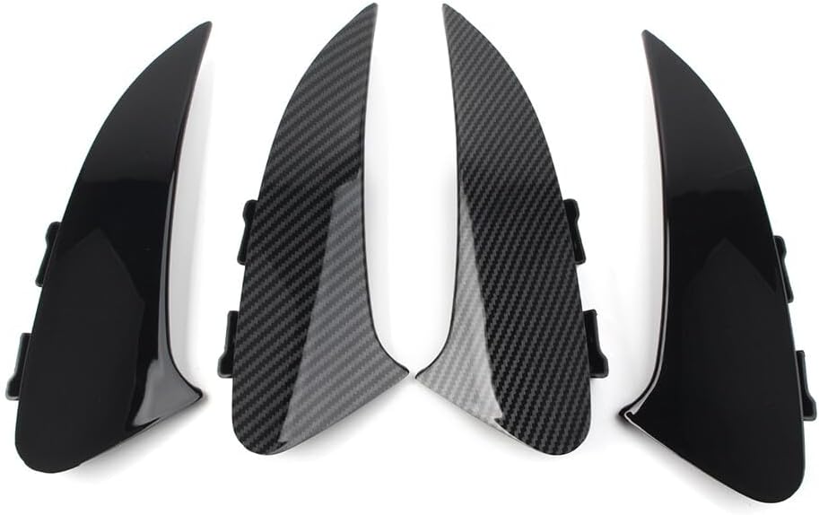ya 4 8.14 Rear Bumper Lip Chin Spoiler Lower Splitter for Mercedes-Benz CLA C118 2020 Blk