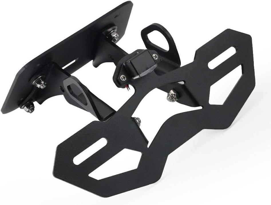 ya 13 9.15 baidi Fender Eliminator Rear Tail Tidy License Plate Holder w/Light for Yamaha MT-03
