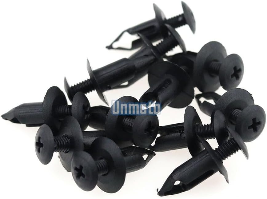 ya 23 10.7 baidi Black Fairing Bolt Kit body screws Clips for Yamaha YZF R1 1998-1999