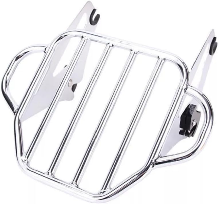 ya 12 10.8 baidi Detachable two-way luggage rack suitable for Harley '09-'23 Road King Street Glide chrome