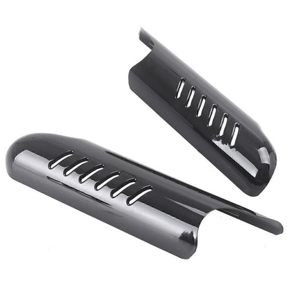 ya 6 8.14 Fork Lower Leg Deflector Shield Cover Fit Touring Road King Classic FLHRC Black