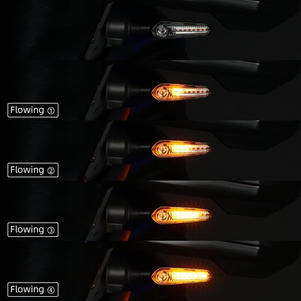 ya 13 9.15 baidi LED Turn Signal Light Flowing Flash Indicator for Yamaha MT-10/SP MT-25 MT-03