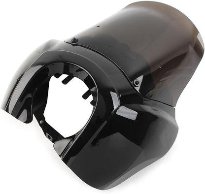 ya 23 10.7 baidi Front Fairing w/ 15'' Windshield for Harley-Davidson HD Dyna Wide Glide Fat Bob