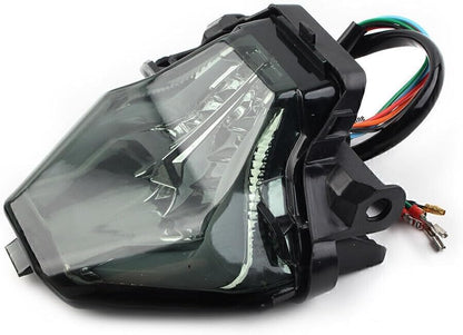 ya 4 8.8.2 LED Brake Tail Light Turn Signal White for Yamaha YZF R3 R25 / MT-07 FZ07 MT-03