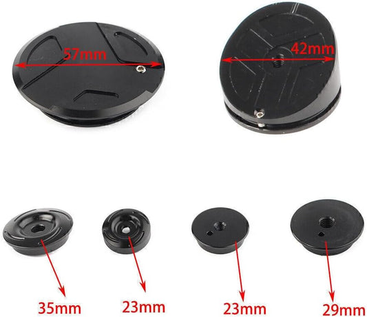 ya 2 8.15 Red F for Ram e End Cap Hole Plug Decor Cover Kit for BMW R 1200 GS ADV 2013-2019