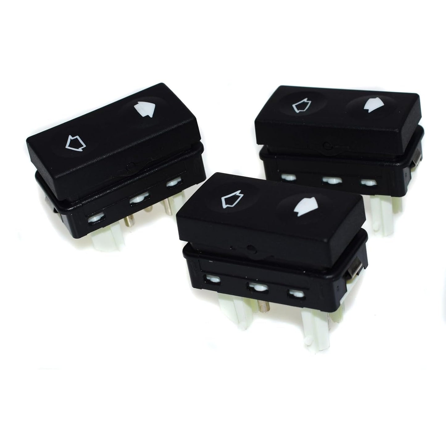 ya 4 8.8.2 3-Piece Power Window Switch Control for BMW E36 318i 325i 61311387916