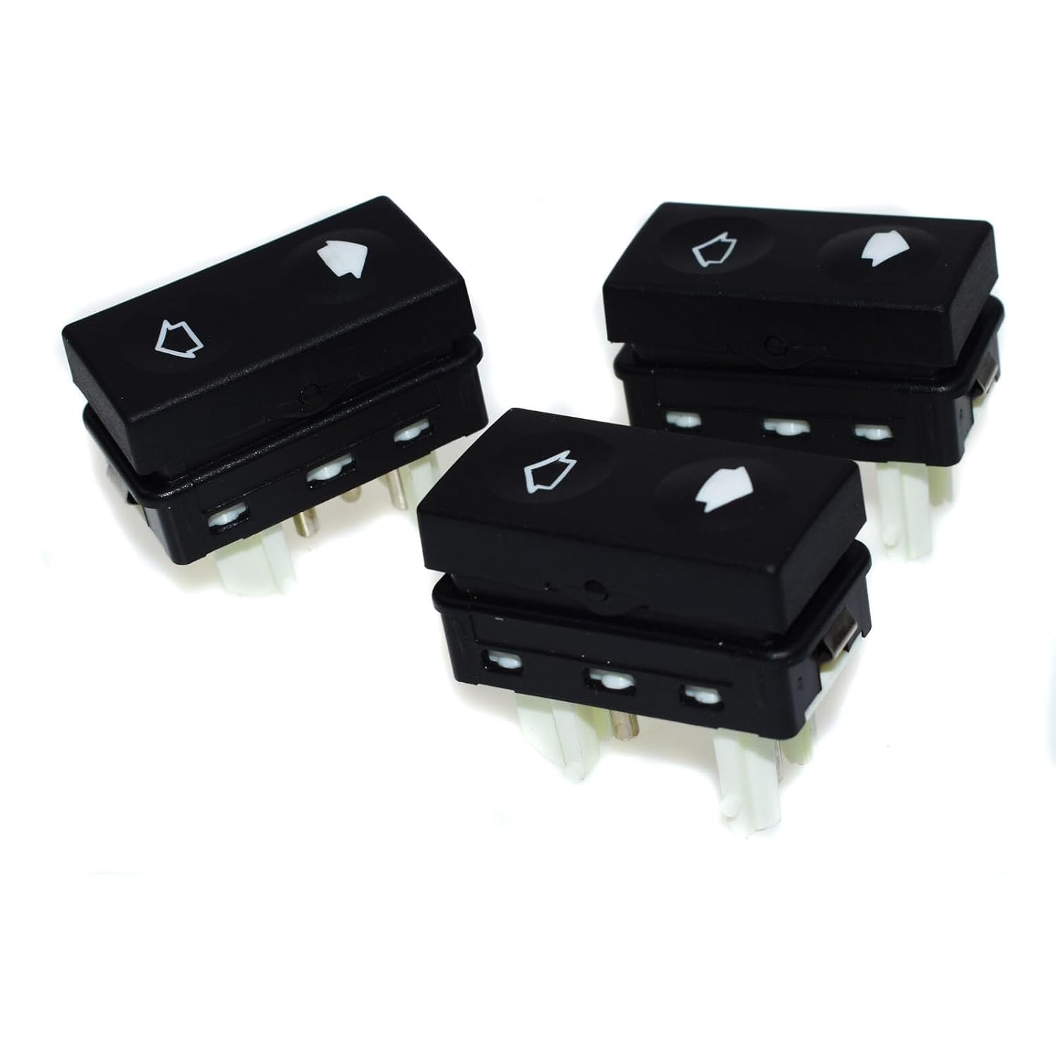 ya 4 8.8.2 3-Piece Power Window Switch Control for BMW E36 318i 325i 61311387916
