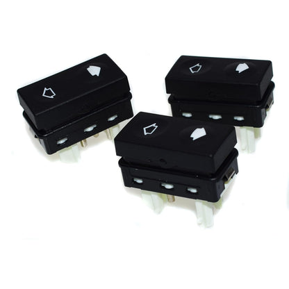 ya 4 8.8.2 3-Piece Power Window Switch Control for BMW E36 318i 325i 61311387916