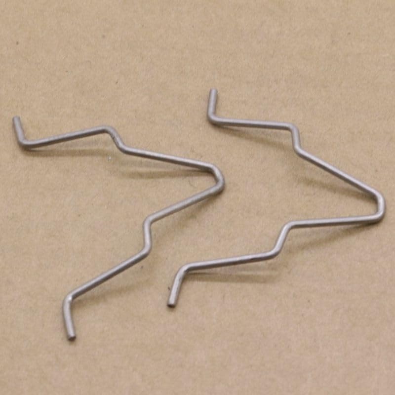 ya 4 8.14 2pcs for BMW E90 E91 headlight bulb access cover metal spring clip 63127246480