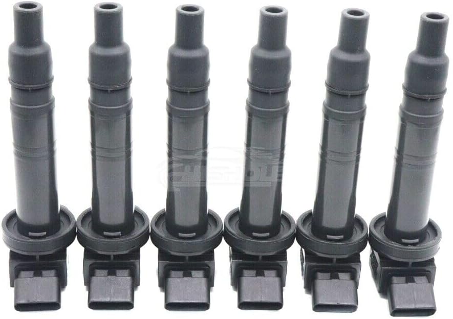 ya 4 8.14 Pack 6PCS Ignition Coils for Toyota for 4Runner Fj Cruiser Tundra Tacoma 4.0L V6 New