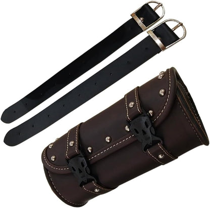 ya 11 9.14 baidiMotorcycle Kit Tool Bag Waterproof Retro Distressed Saddlebag