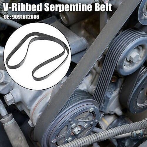 ya 5 8.24 baidi 90916T2006 Automotive V-Belt Serpentine Drive Belt for Toyota Hilux Pickup 04-15