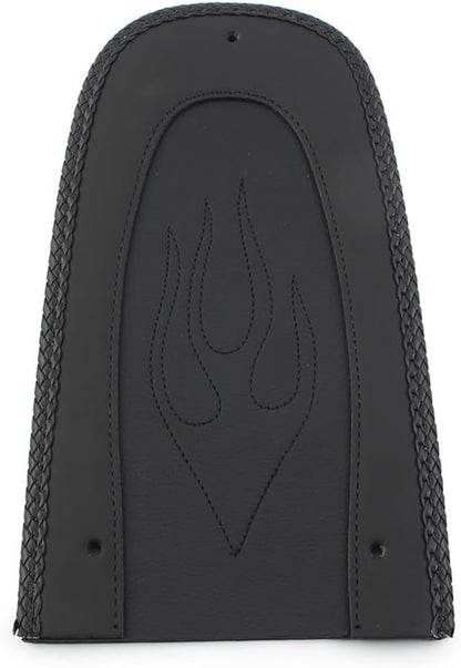 ya 4 8.10 Black Flame Solo for SEAT Rear Fender Bib for Harley Touring Electra Glide Road King