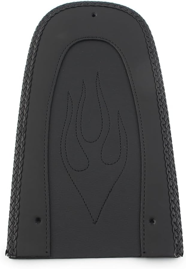 ya 14 9.20 zhengce Black Flame Solo for SEAT Rear Fender Bib for Harley Touring Electra Glide-1