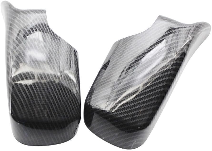 ya 11 9.14 baidiCarbon Fiber Rear View Mirror Cover Shell Fit for BMW E46 4 Door 3 Series 1998-2005