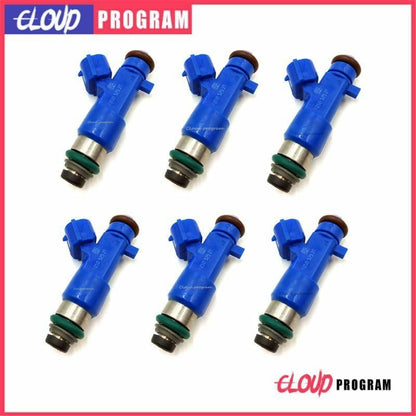 ya 12 10.8 baidi 6PCS NEW 550cc Fuel Injectors for Infiniti G37 for Nissan GT-R 3.8 V6 16600-JF00A