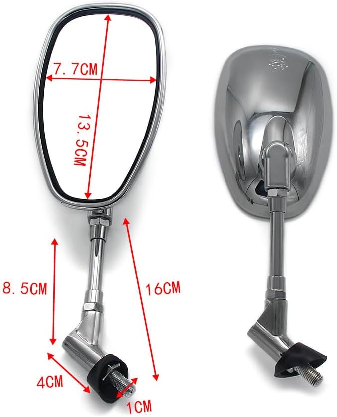 ya 13 9.15 baidi Motorcycle Rear View Mirror for Suzuki GSX400 GSR750 GSX750 SV650 SV1000 GSR600