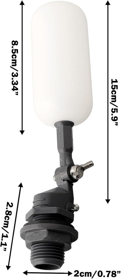ya 26 10.21 baidi Robust and Sturdy Automatic Fill Float Valve for Fish Tanks and Water Tanks