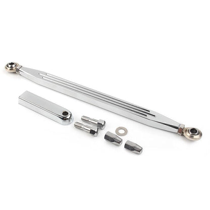 ya 6 8.14 CNC Shift Linkage Shifter Link Fit Harley Electra Glide 1980-2017 Chrome