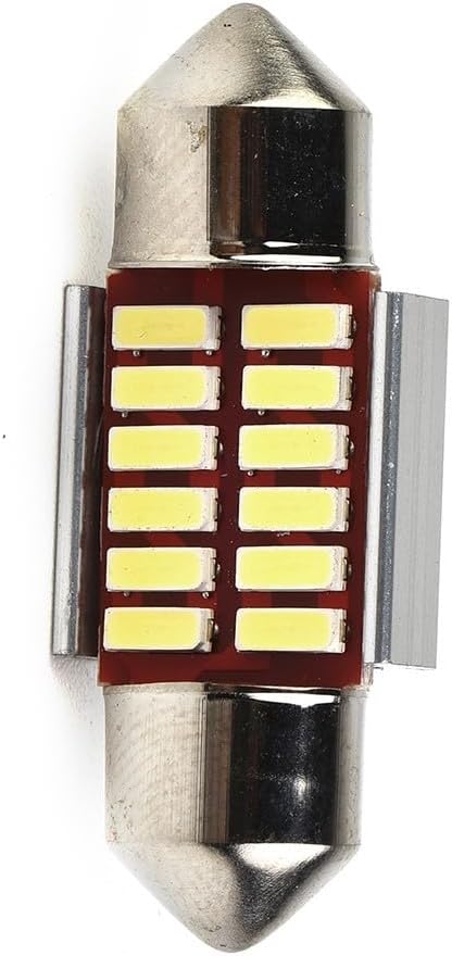 ya 13 9.15 baidi Car Interior White Headlight 6500K Bulb Reading Light Doom License Plate Lamp