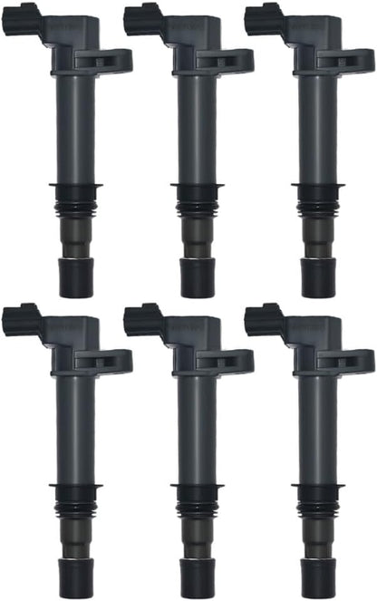 ya 9 10.24 Pack of 6 New Ignition Coils for Dodge for Jeep for Mitsubishi 3.7L V6 4.7L V8 UF270