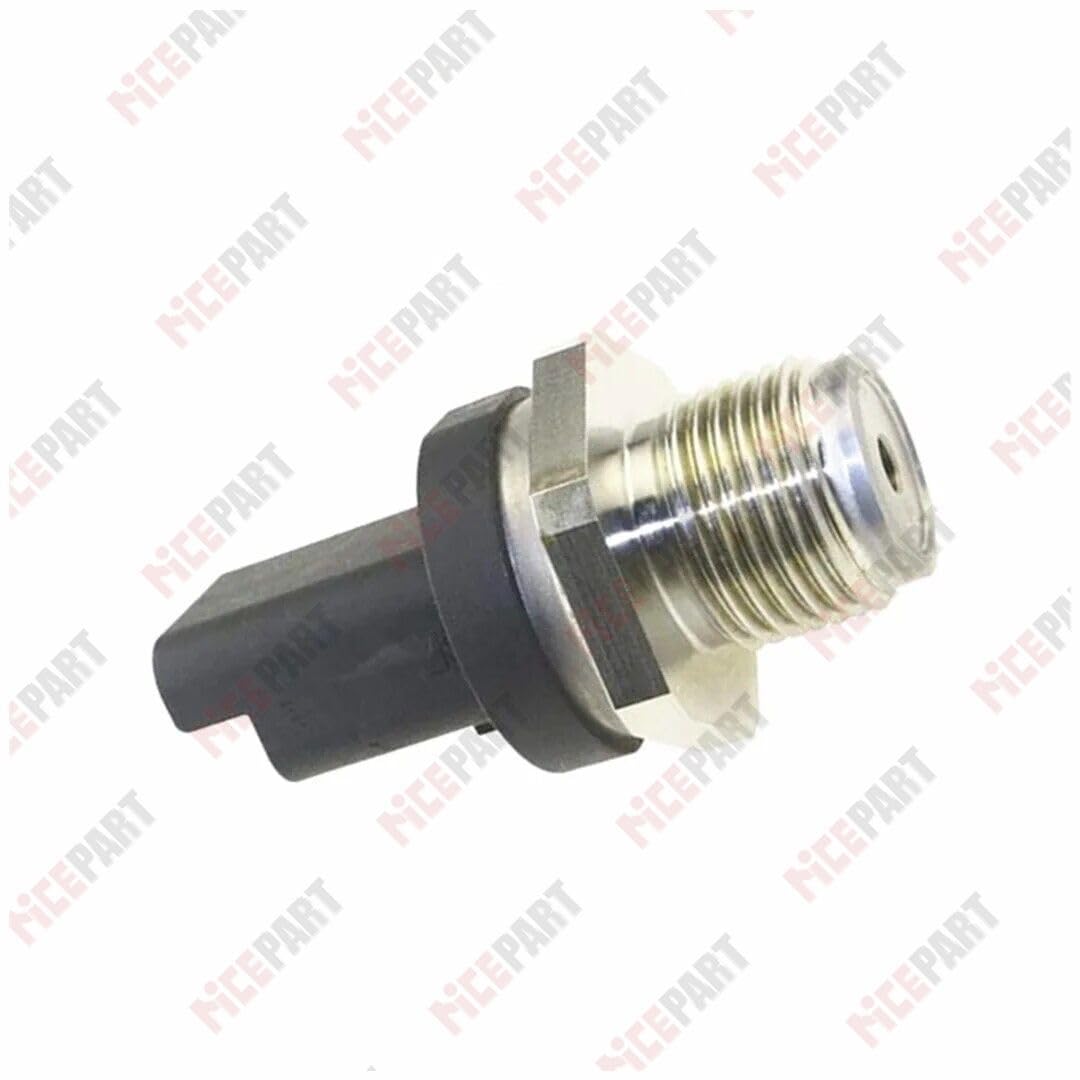 ya 6 8.14 Fuel Rail Pressure Sensor 9641509480 Compatible with for Peugeot 206 307 1.4 HDI