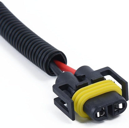ya 13 9.15 baidi Foglight Headlight Bulb Extension Wire Harness Socket Connector For Car