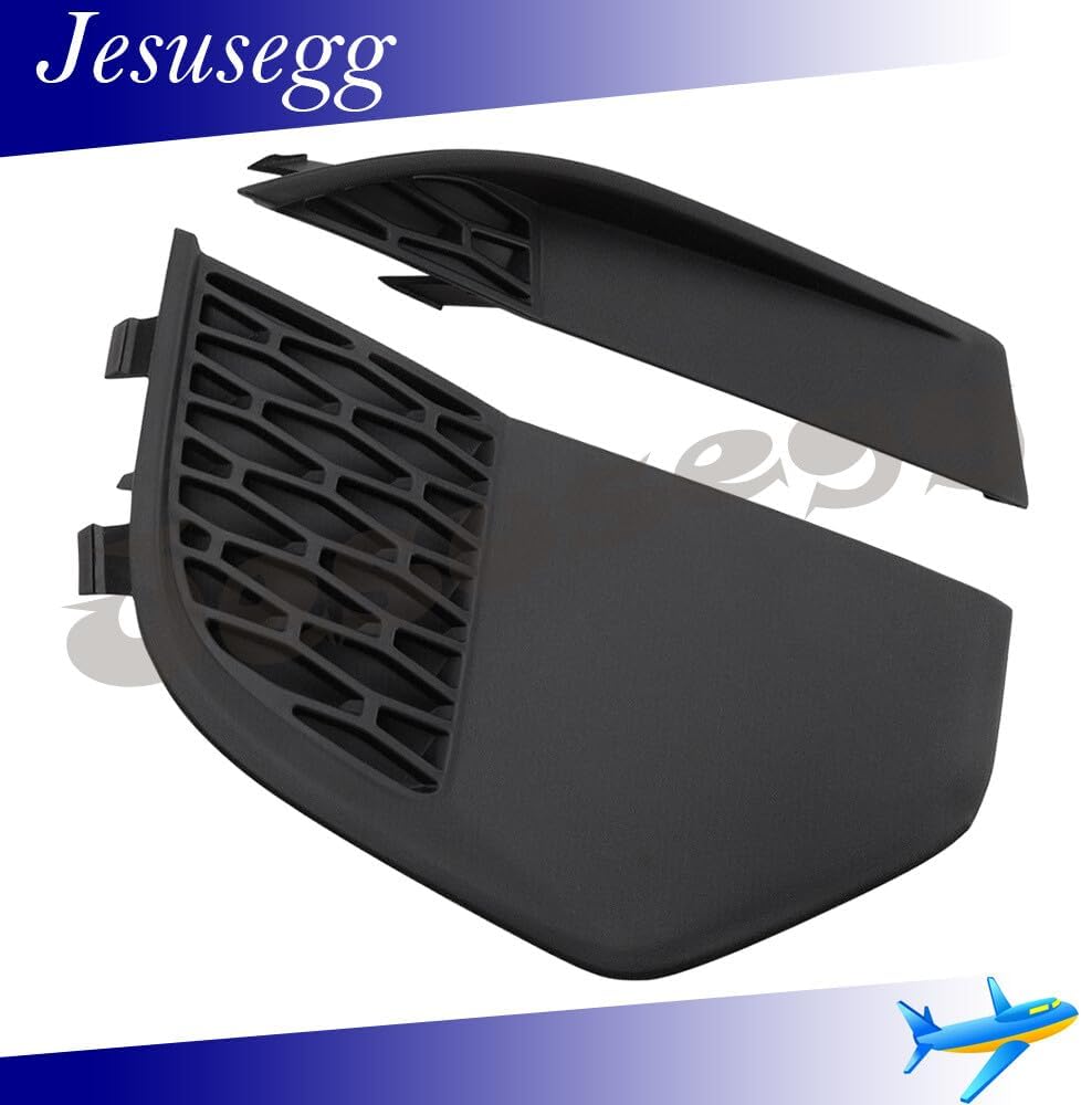 ya 9 10.24 for Land Rover Discovery Sport 2015-19 Upper&Lower Right Fog Light Bumper Bezel