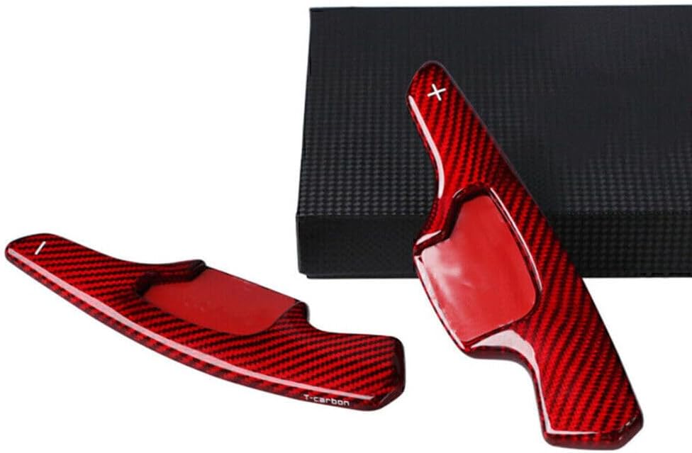 ya 5 8.24 baidi Red Carbon Fiber Steering Wheel Shift Paddle Extension for Fit for Ford Taurus