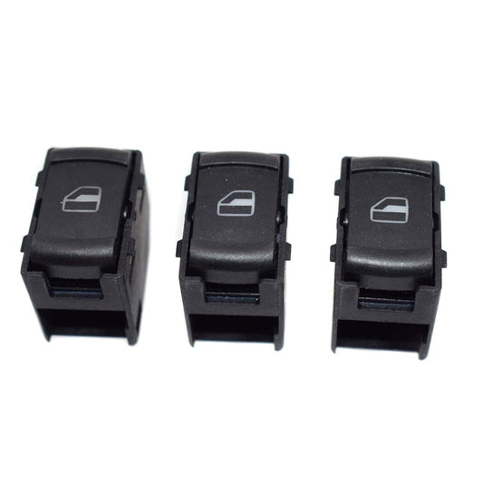 ya 4 8.14 3 Pack Power Window Control Switch for VW for Golf for Jetta Passat for Bora 