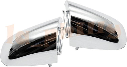 ya 9 10.24 2X for 2016-20 for Kia for Sorento Chrome Rear Right & Left Side Handle Cover Cap