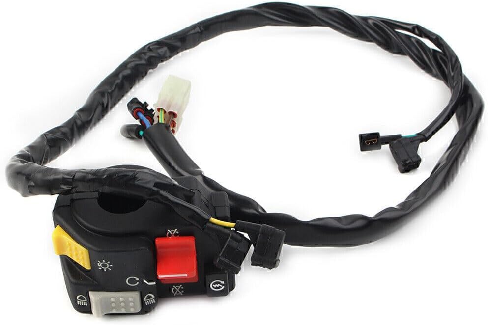 ya 6 8.24 baidi for Honda TRX400EX /X 2008-14 Left Switch Assembly Lighting Starter Start Button