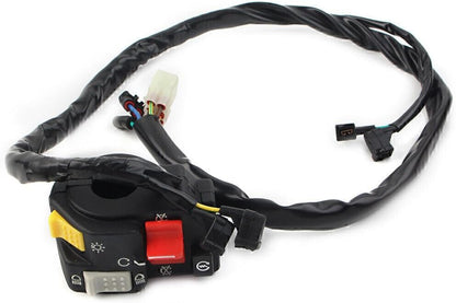 ya 6 8.24 baidi for Honda TRX400EX /X 2008-14 Left Switch Assembly Lighting Starter Start Button