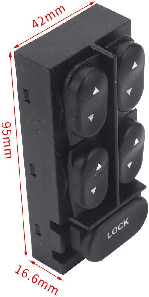 ya 9 10.24 F4ZZ-14529-B Main Power Window Door Switch Suitable for Ford for Mustang Es